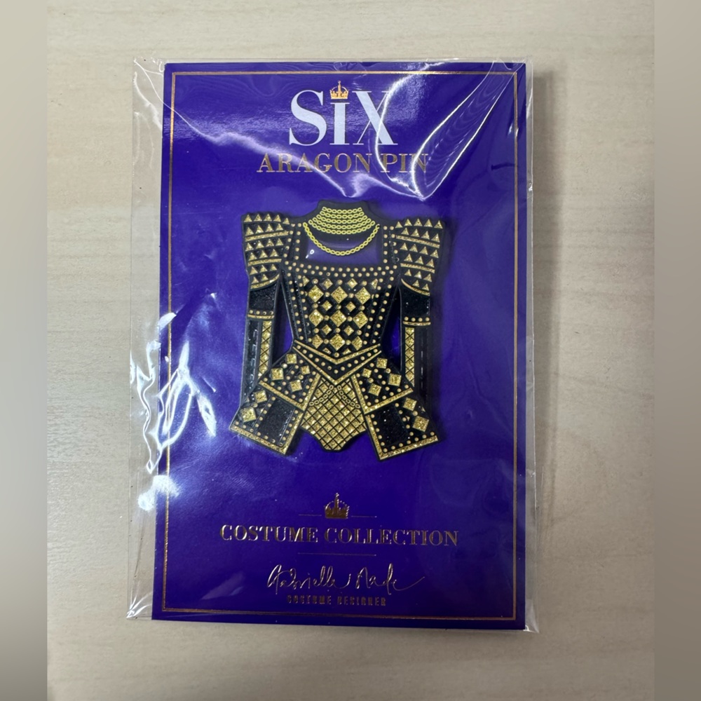 Six the Musical Aragon Pin